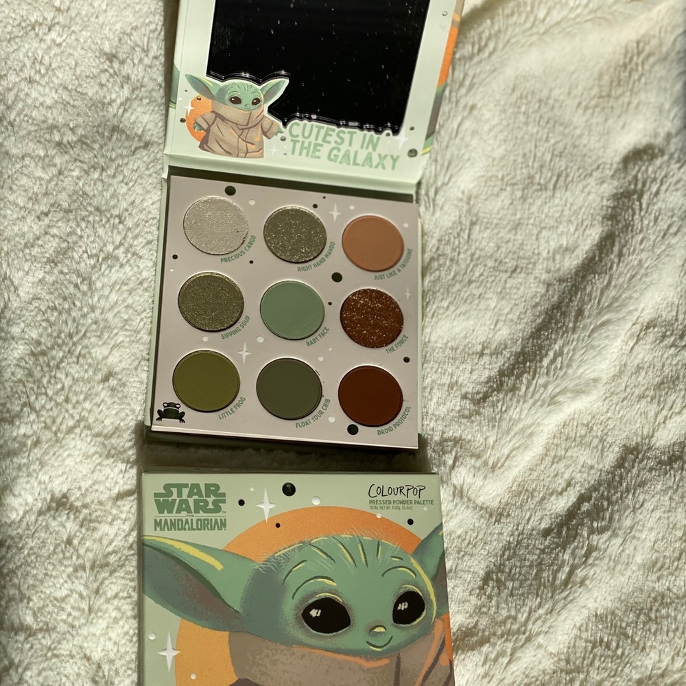 ColourPop Mandalorian The Child Eyeshadow Palette